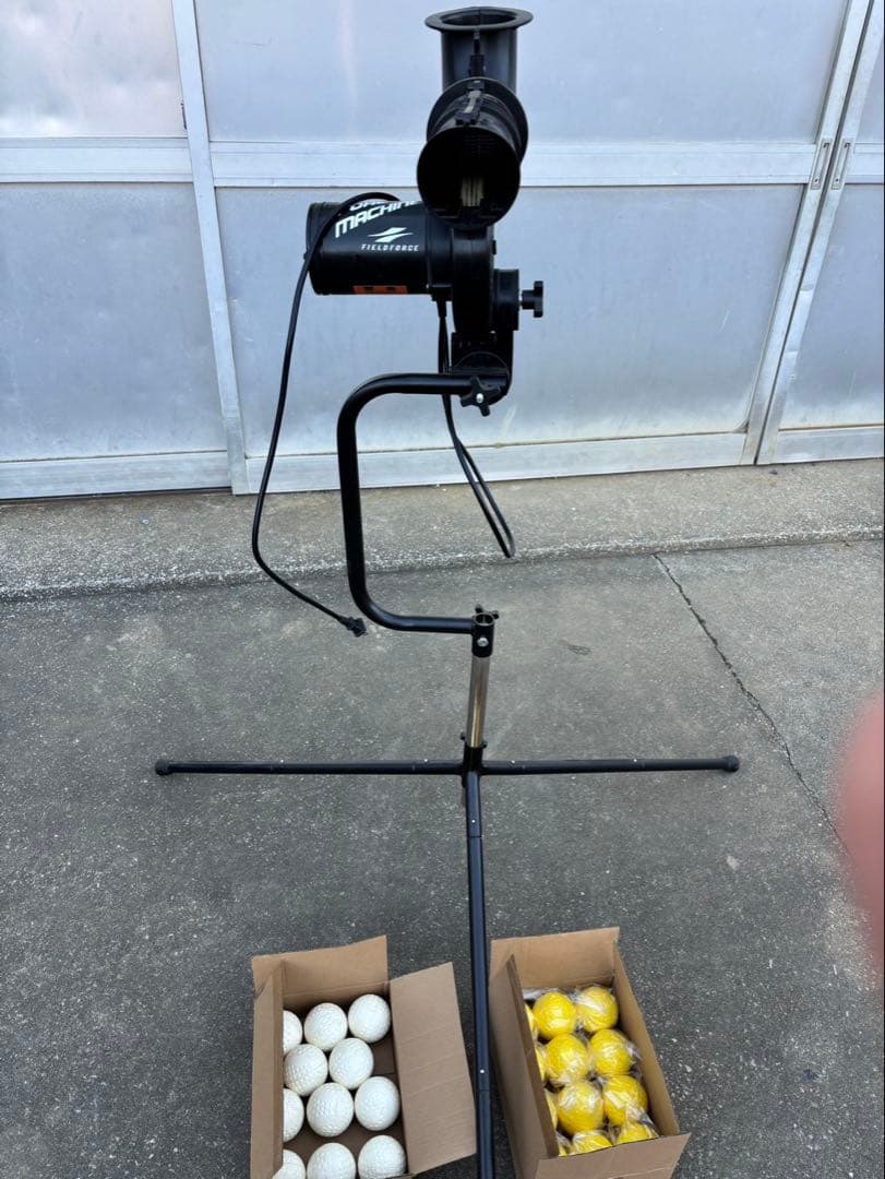 フィールドフォース　フォースマシン　ピッチングマシン