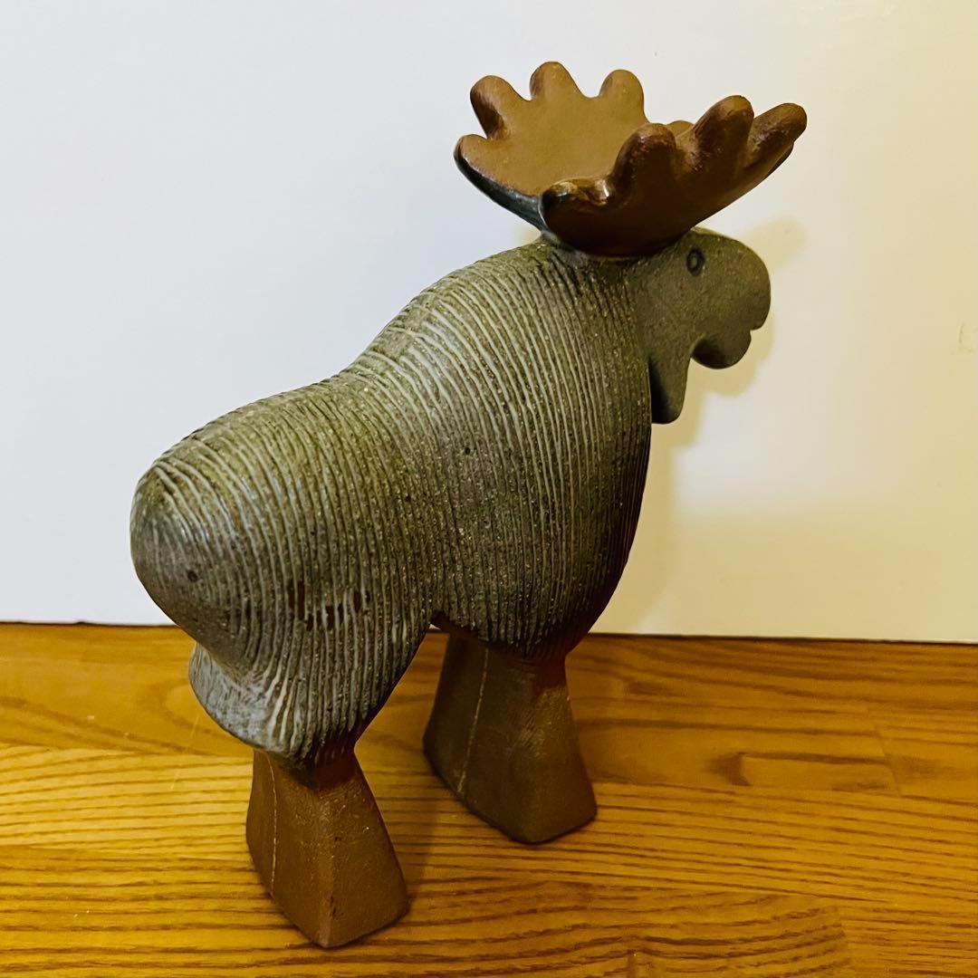 【リサラーソン/スカンセン/ヘラジカ】北欧/ビンテージ/希少/Skansen