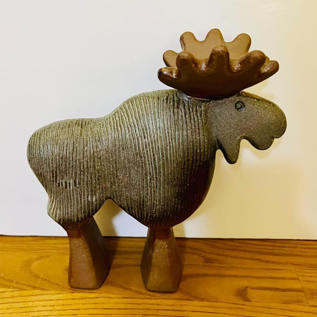 【リサラーソン/スカンセン/ヘラジカ】北欧/ビンテージ/希少/Skansen