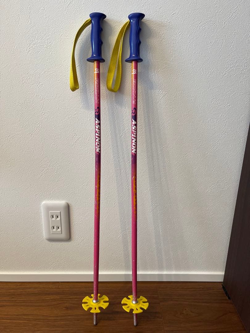 KAZAMA 子供用　スキー板 86cm ブーツ 19cm ストック ジュニア用