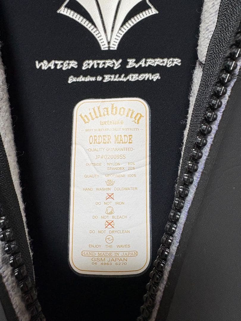 BILABONG(ビラボン) 5×3mm セミドライ レディースMサイズ 相当