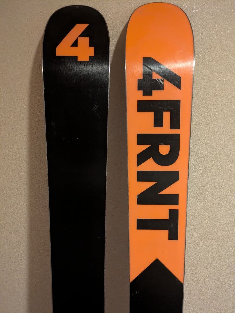 4FRNT DEVASTATOR 184cm スキー板、ストックセット
