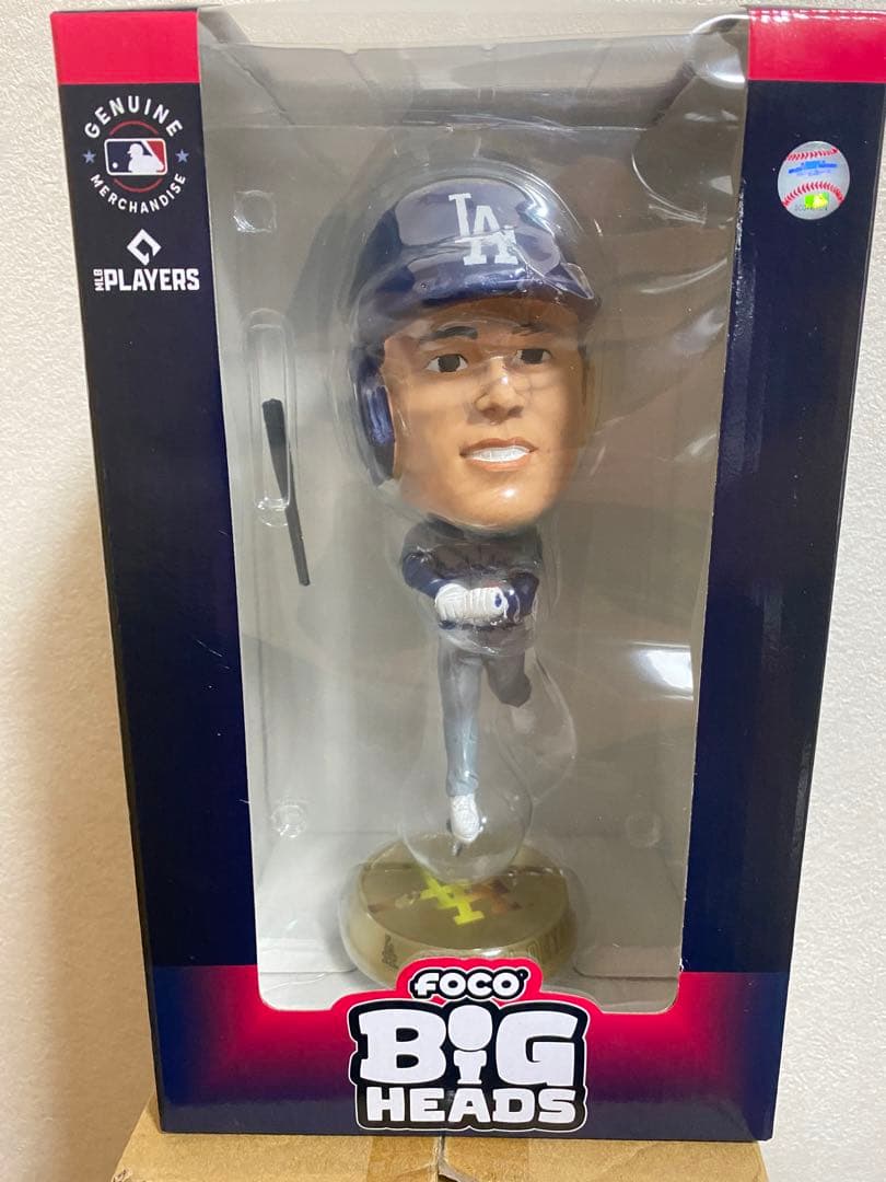 大谷翔平 1000体限定 ボブルヘッド アウェイユニ ゴールド仕様 ドジャース