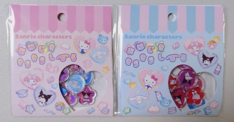 おはじきシール　サンリオ　平成キャラクター