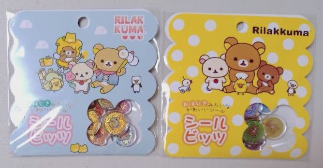 おはじきシール　サンリオ　平成キャラクター