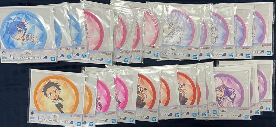 一番くじ Re:ゼロから始める異世界生活 計107点セット ラストワン賞2個