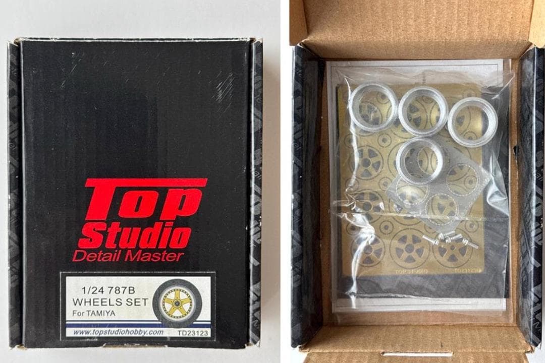 デカール＆ホイール セット 1/24 タミヤ マツダ 787B