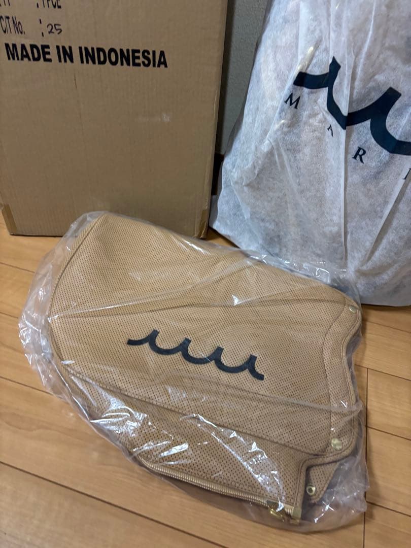 muta MARINE ムータマリン  パンチングエシカルレザー キャディバッグ