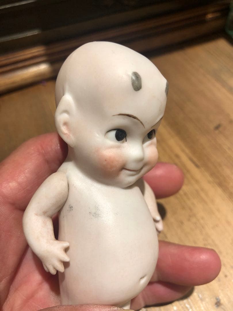 ビンテージ　デビル 悪魔　キューピー　アンティーク　ビスクドール　ローズオニール