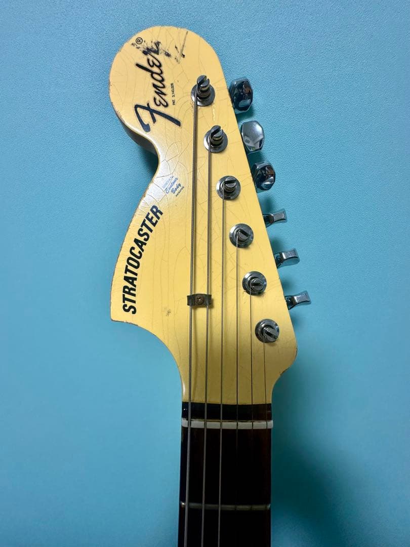 ギター Stratocaster Vintage White Revers Head
