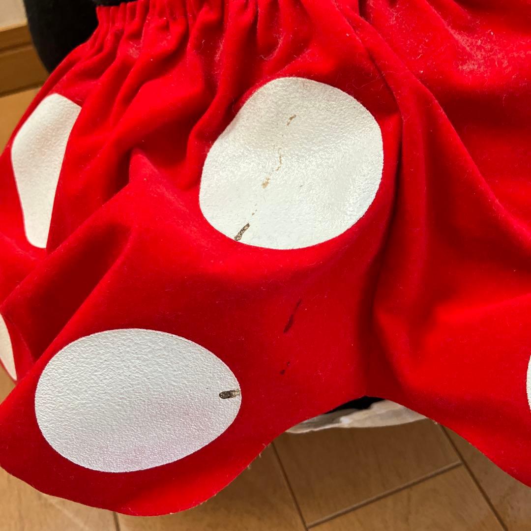 ディズニーランド　ミッキー＆ミニー　大きなぬいぐるみ　昭和レトロ