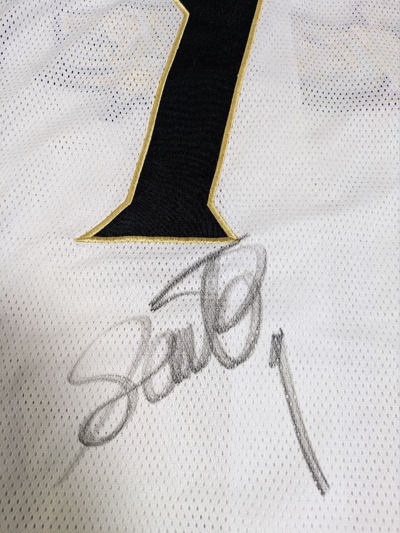 北海道日本ハムファイターズ【レプリカユニフォーム　直筆サイン入　斎藤】斉藤　齋藤