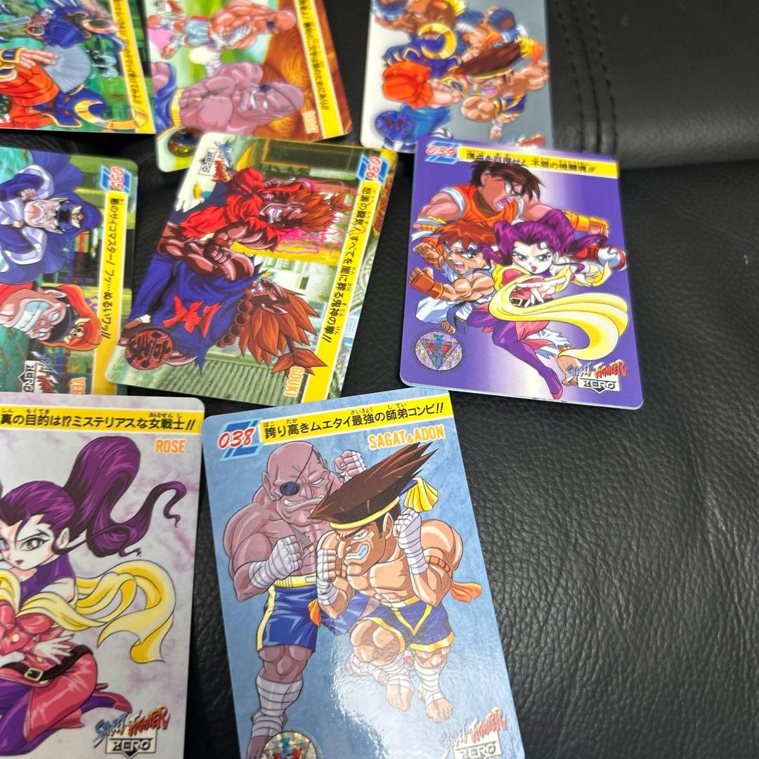 ストリートファイターZERO 全42種　バンダイ　カード