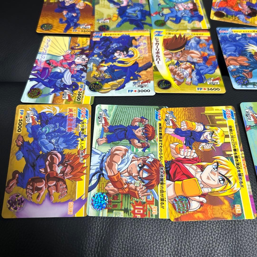 ストリートファイターZERO 全42種　バンダイ　カード
