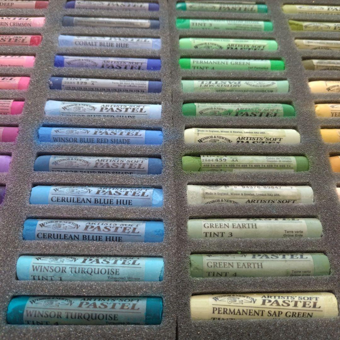 Winsor & Newton ウィンザー＆ニュートン ソフトパステル 72色