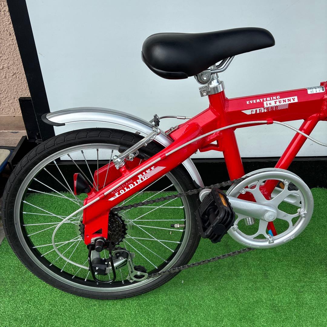 折りたたみ自転車 サカモトテクノ カリブー 20インチ 6段変速　美品