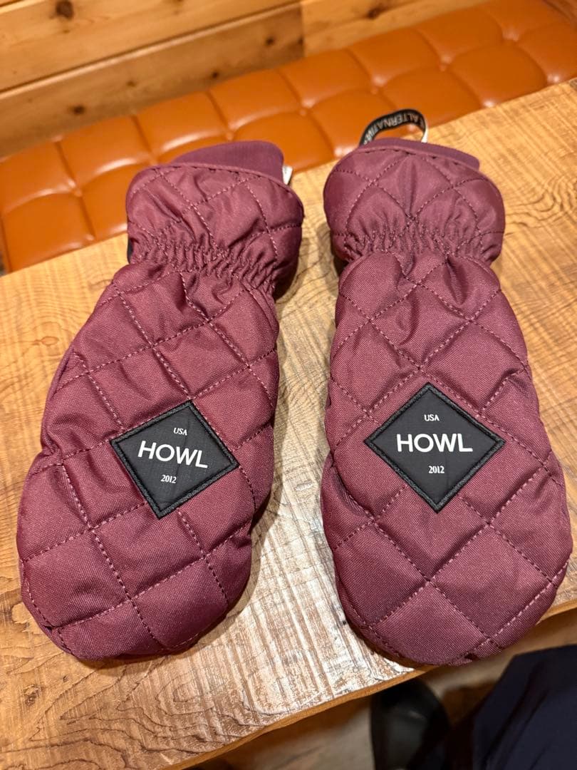 HOWL パープル ミトン 2024-25モデル　Ｌサイズ
