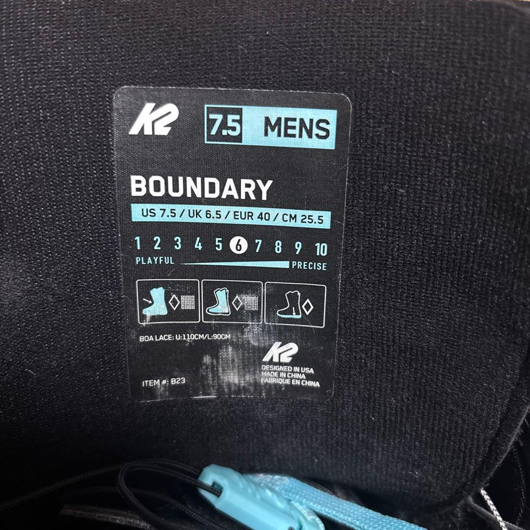 K2 BOUNDARY スノーボード ブーツ 25.5cm