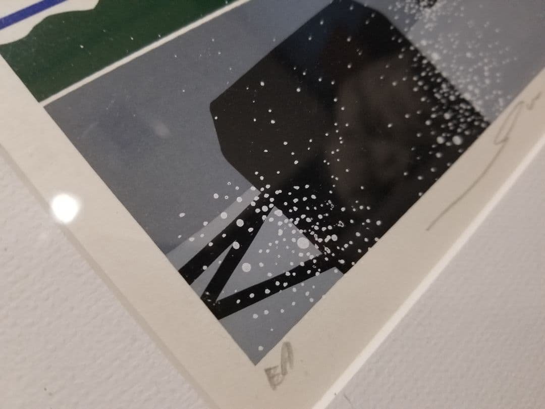 角谷泰人　シルク版画「グランプリドリーム」Ｆ１・シート・直筆サイン