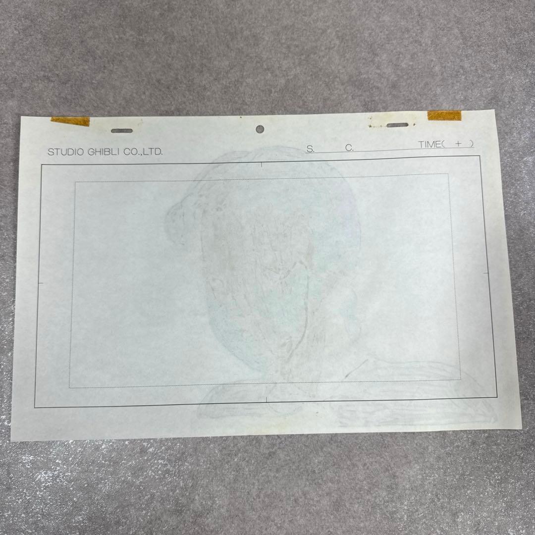 希少 おもひでぽろぽろ 岡島タエ子 セル画 C5 スタジオジブリ