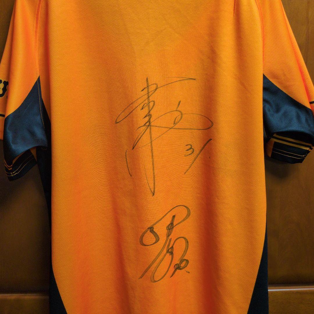 GIANTS 直筆サイン入りユニフォーム オレンジユニ
