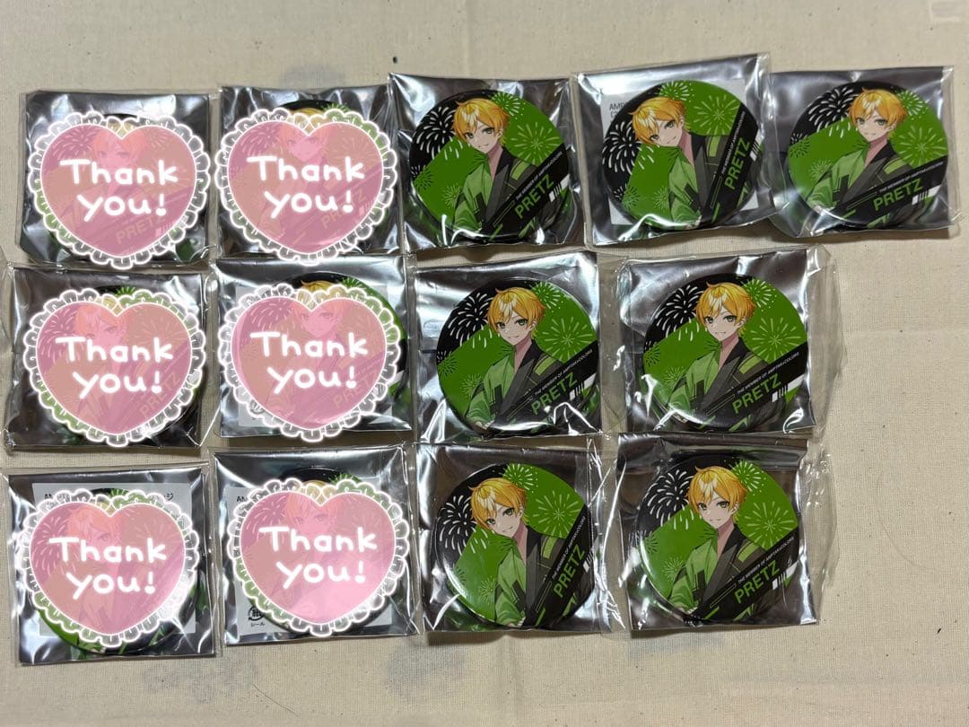 ぷりっつ 2023 Summer 缶バッジ