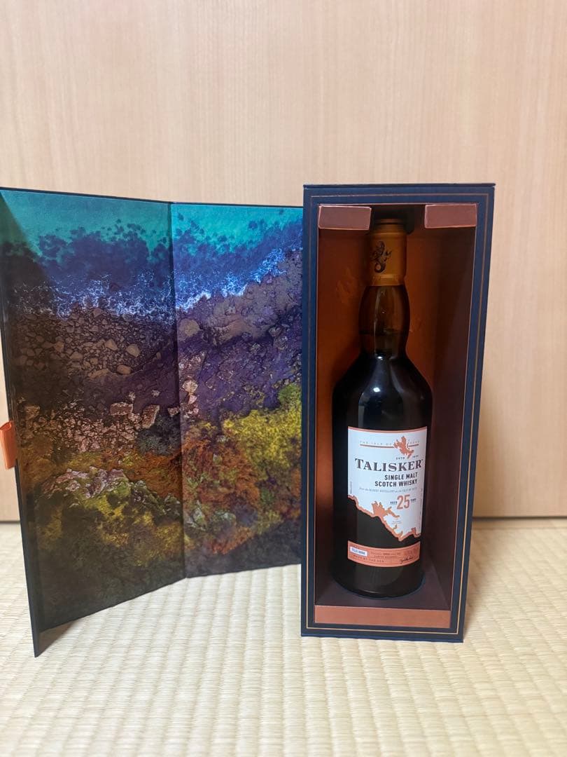 タリスカーTALISKER 25年 シングルモルトウイスキー 750ml
