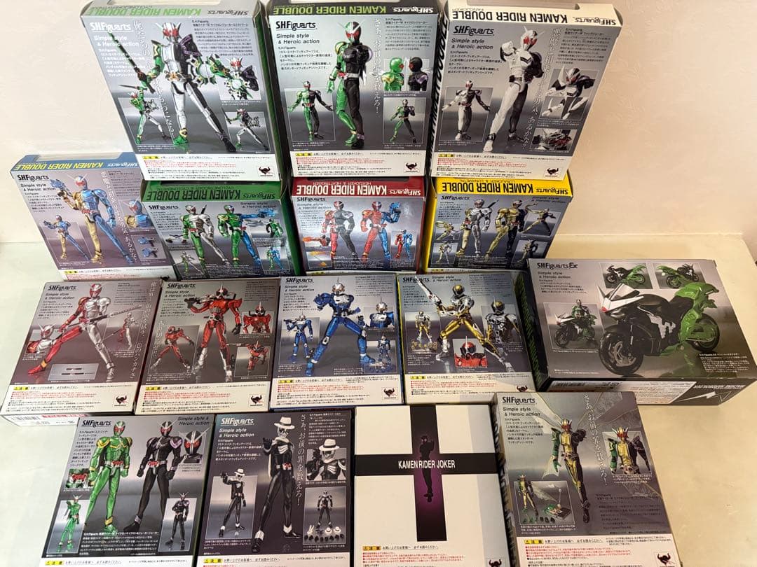 SH フィギュアーツ　仮面ライダーW ダブル　16種