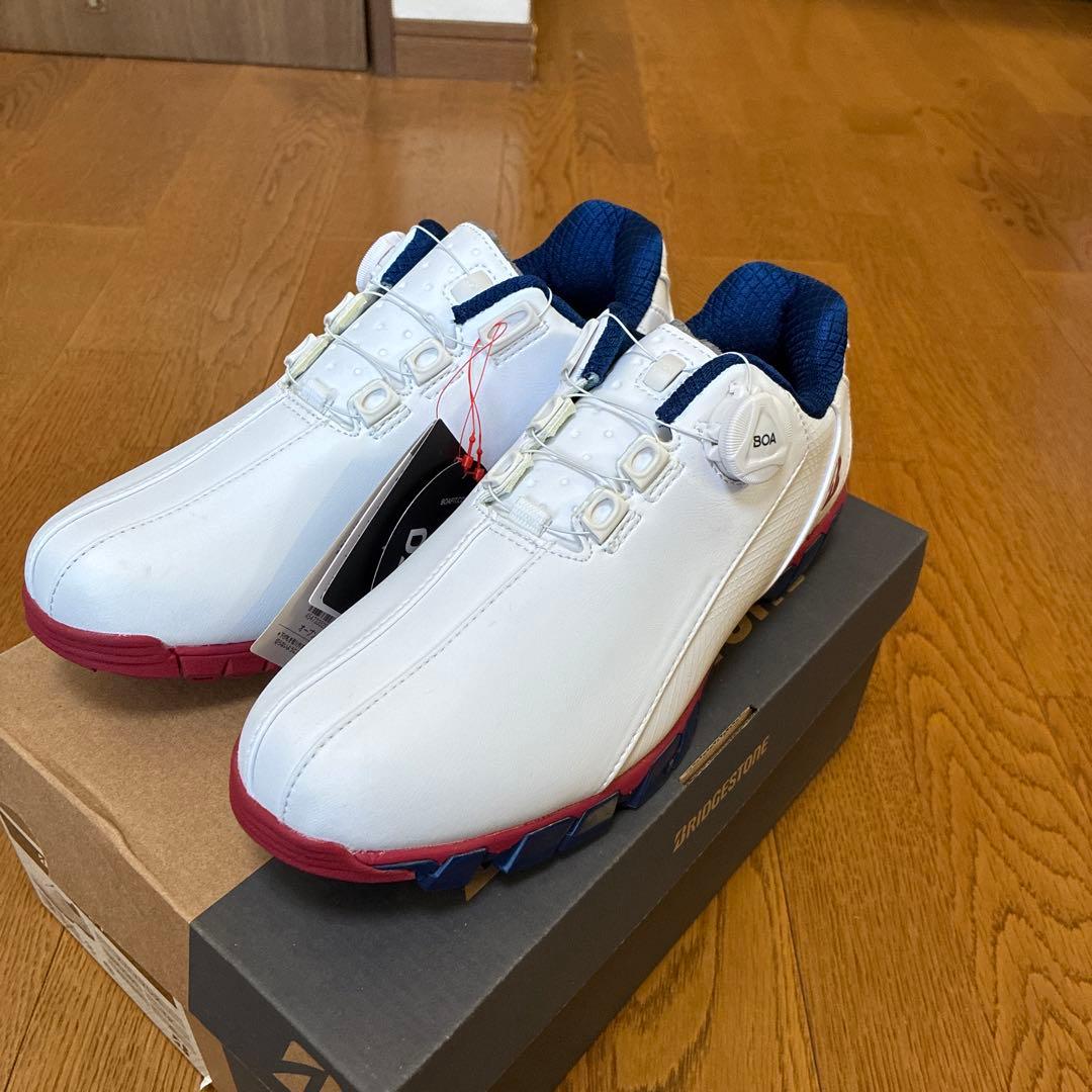 (新品未使用)早い者勝ち SHG080 ゴルフシューズ 25.5cm 4E 幅広