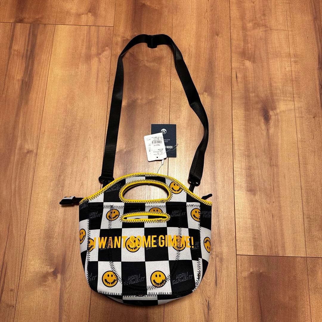 ホーンガーメント　カートバック　ショルダー付き　マクロナ姉妹ブランド　新品タグ付