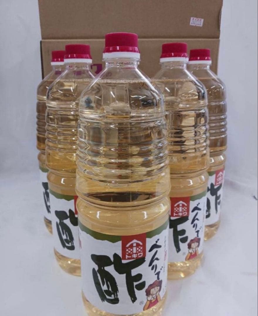 トキワべんりで酢1.8L×6本
