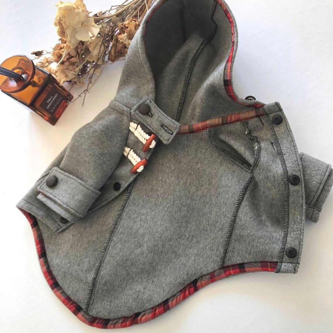 オーダーストップ　ダッフルコート　オーダー小型犬