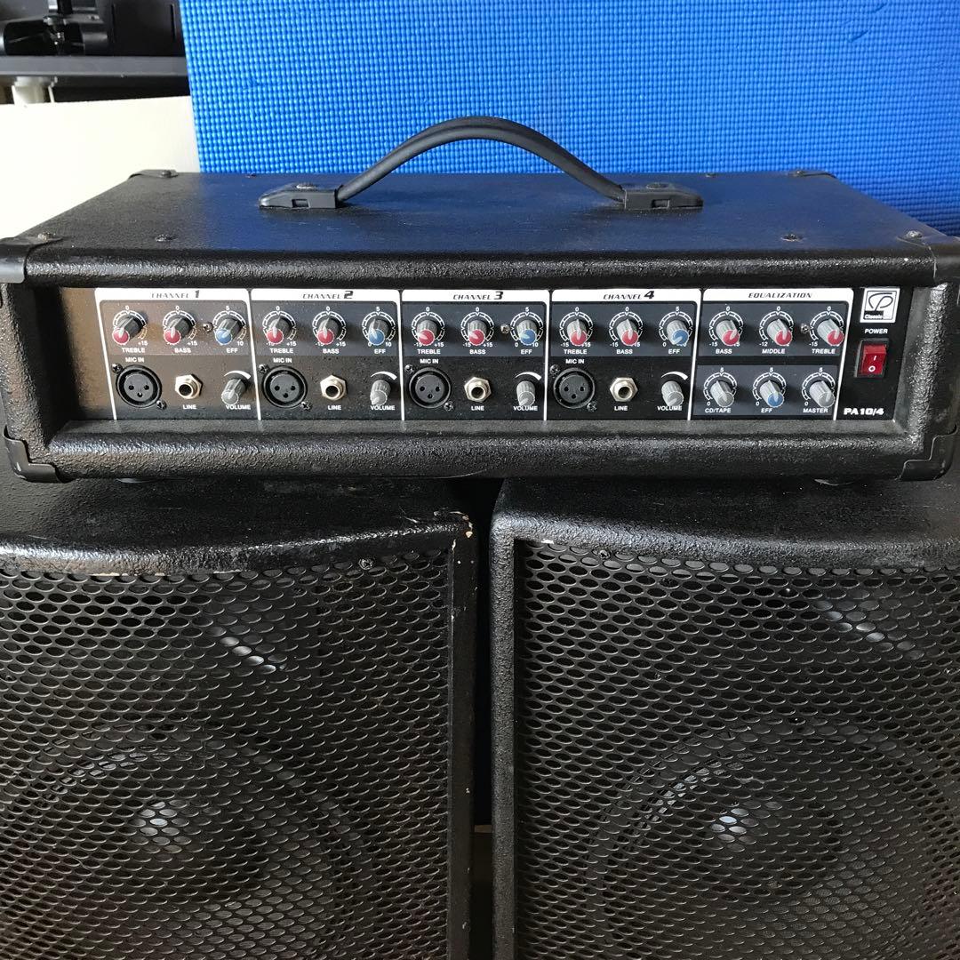 CLASSIC PRO PA10/4 ミキサー PAスピーカー ペア ジャンク