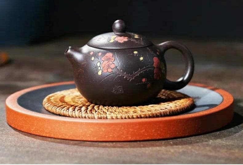 在銘 職人手作り 宜興紫砂 黑泥急須　煎茶道具 唐物　急須　茶道具