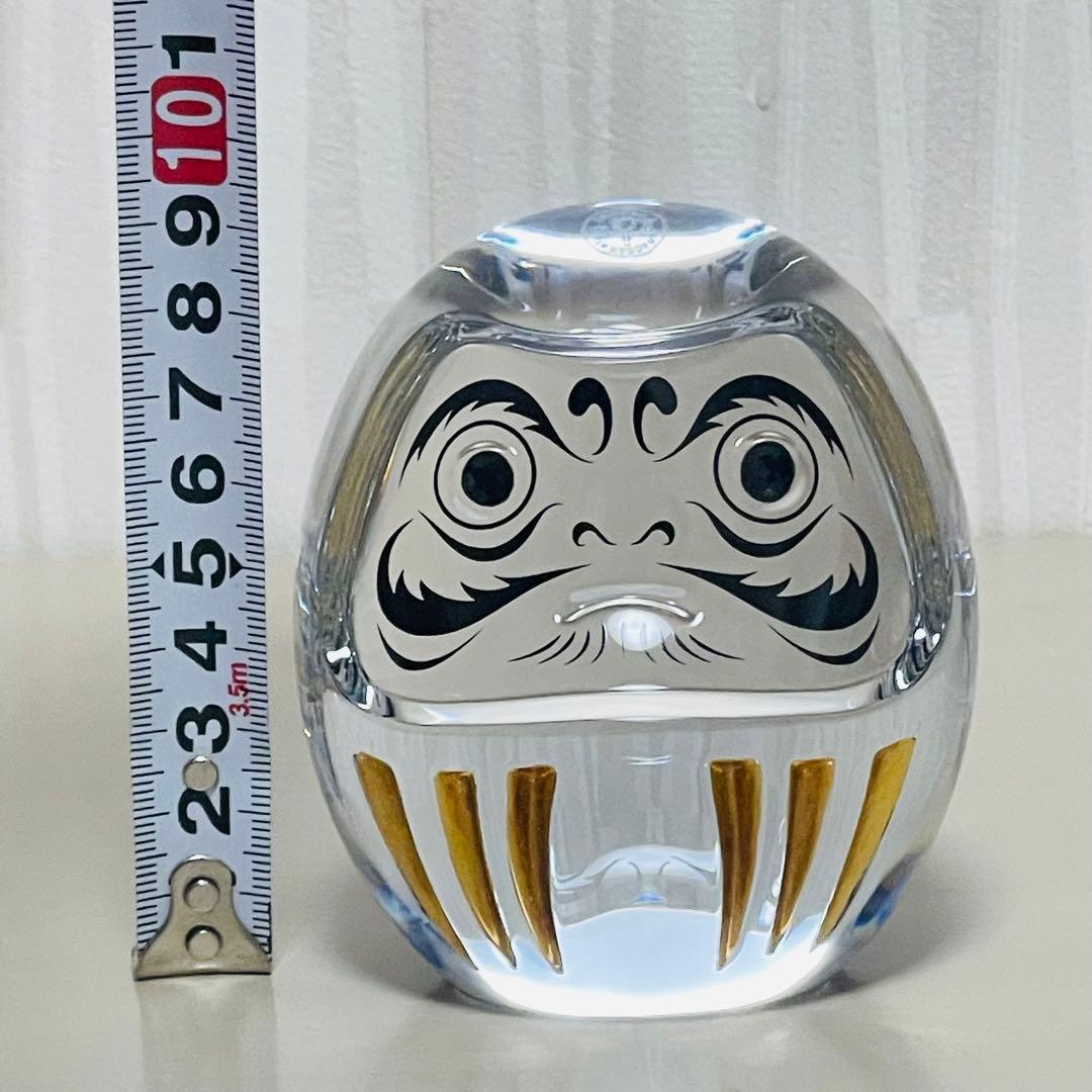 Baccarat バカラ クリスマス だるま 置物 オブジェ フィギュリン