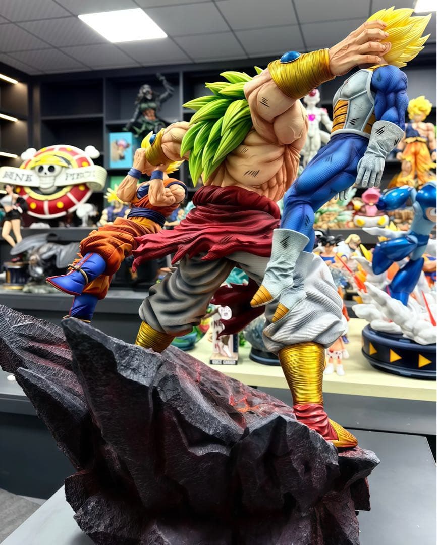 ドラゴンボール　ブロリーVS孫悟空 ベジータ　ガレージキッド　フィギュア　完成品