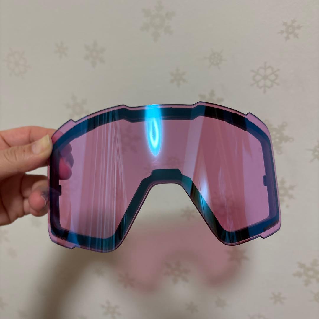 Oakley スキーゴーグル ブルー/クリア