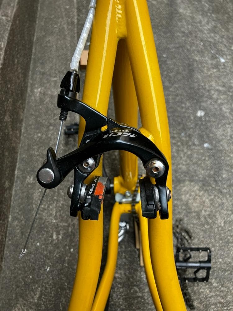 【希少・欧州ブランド】Alta クロモリ ピストフレーム(105ブレーキ付)