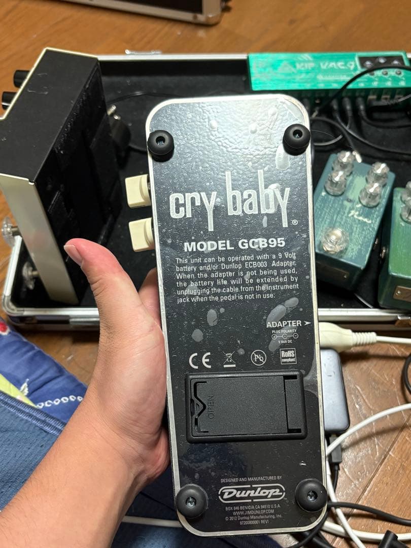 CRYBABY GCB-95 ワウペダル USA MOD ＋おまけ