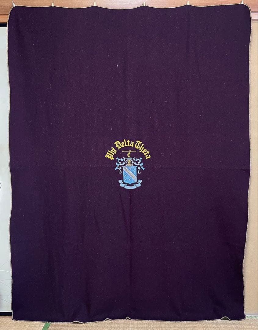 Phi Delta Theta ファイデルタシータ ビンテージ ブランケット