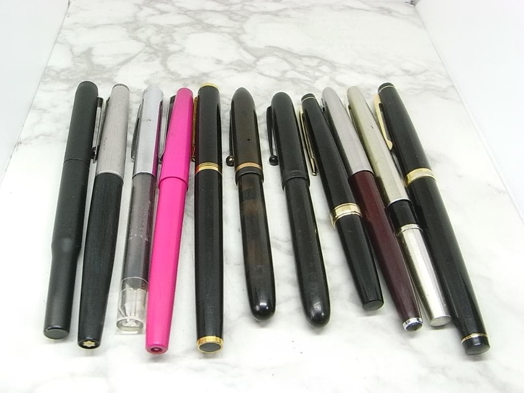 み*ら様 ジャンク品　ヴィンテージ　万年筆　いろいろ　11本　18K　14K　5