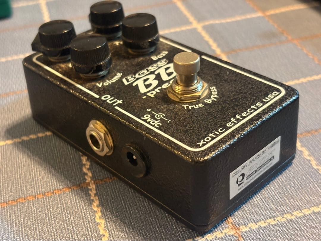 Xotic Bass BB-preamp ベースプリアンプ