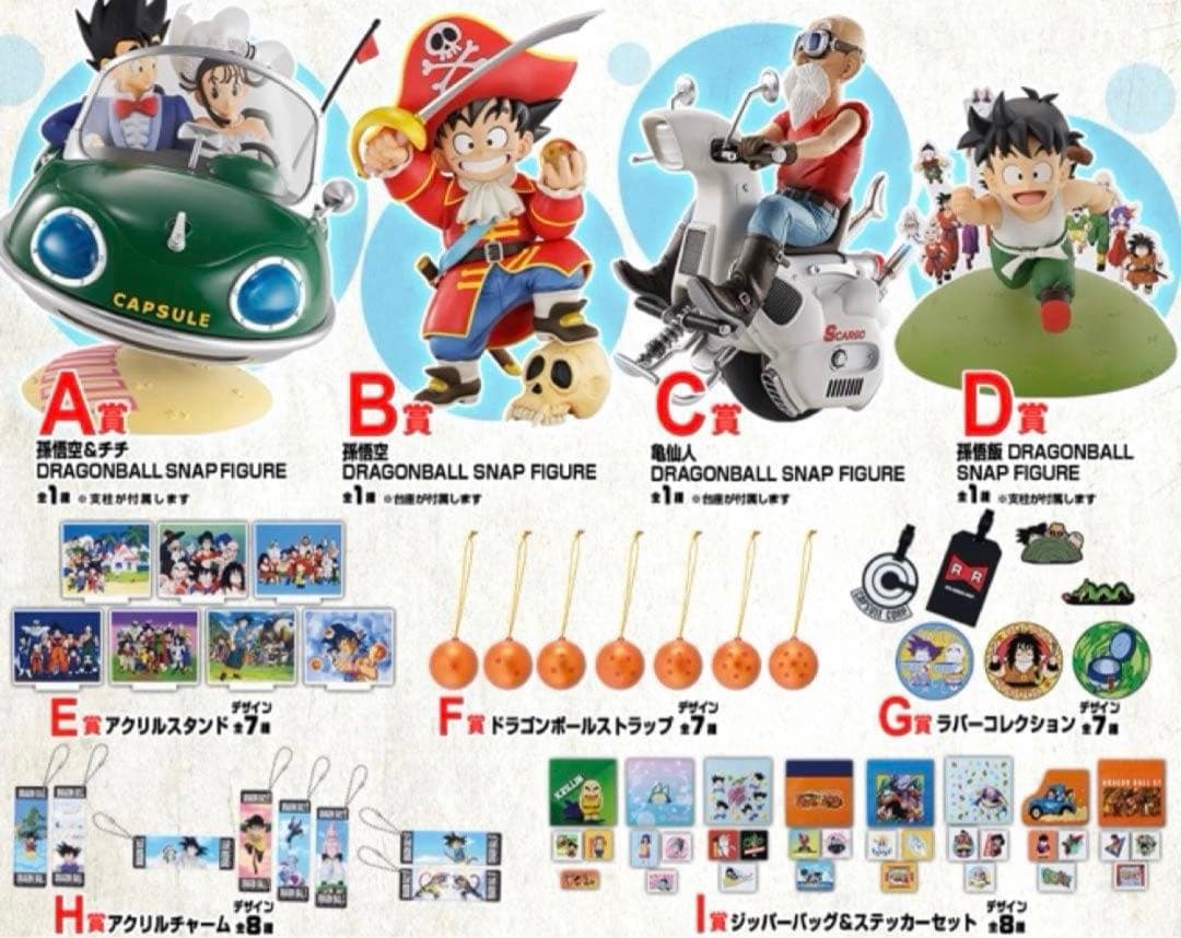 一番くじ　ドラゴンボールsnap collection2 (1ロット)
