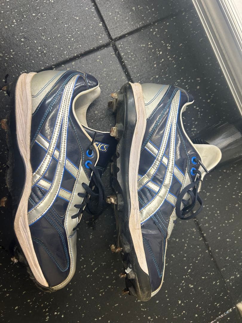 【期間限定値下】asics 野球　オーダースパイク　28.5センチ