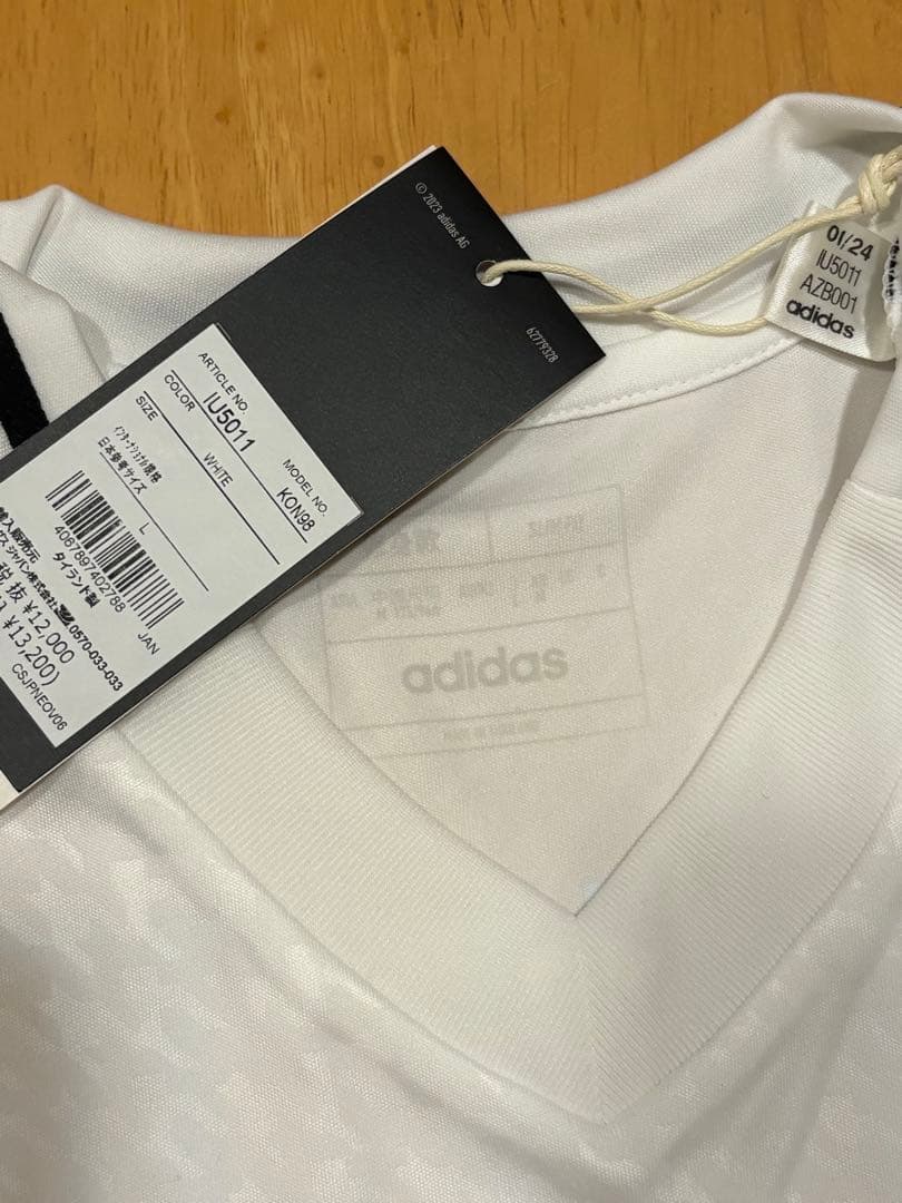 正規品 新品 紙タグ付 レアルマドリード 24/25 ヴィニシウス L