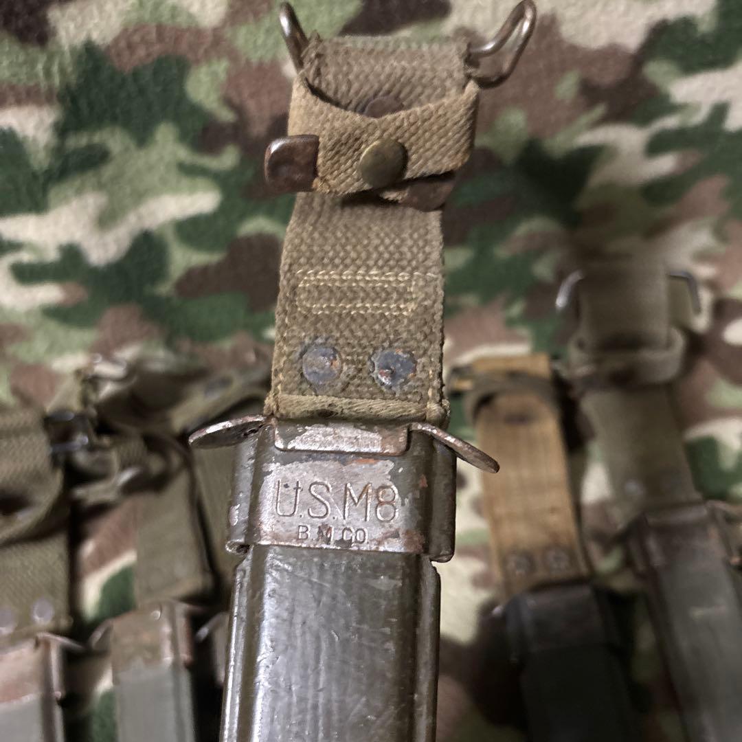 米軍 実物　ナム戦　US M8A1 M8 ケースのみ　74本セット