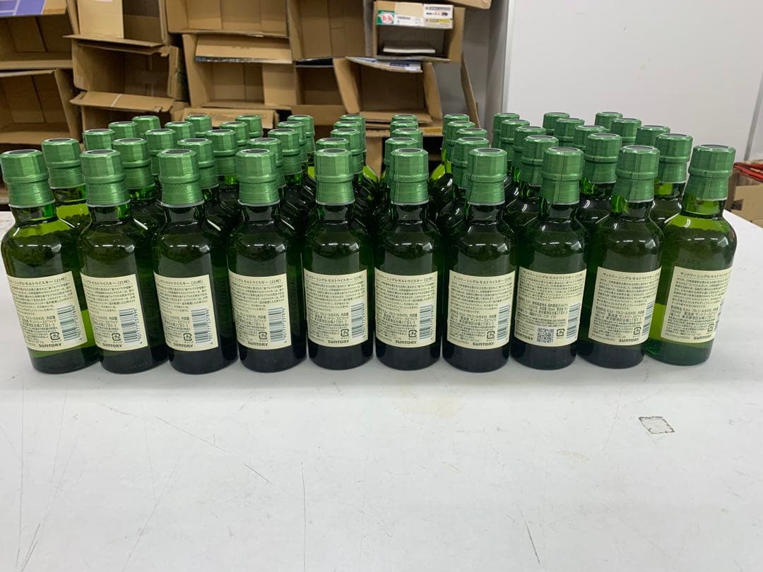 SUNTORY サントリーウイスキー白州180ml ミニボトル50本