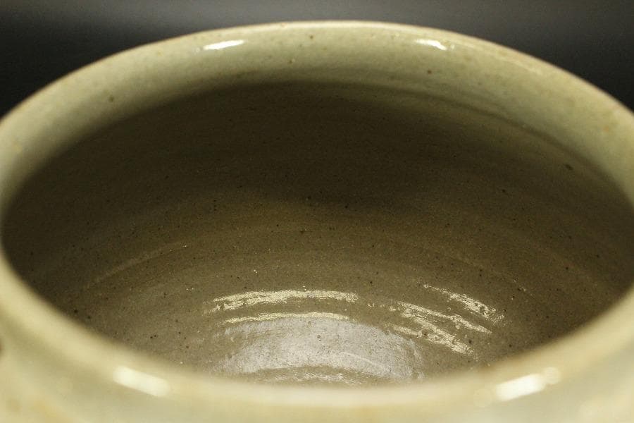 十三代 中里太郎右衛門 作 絵唐津 水指 共箱 未使用(ZE536)