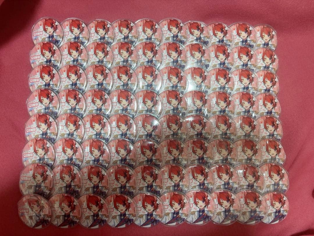 すとぷり 莉犬くん 2022summer白衣装 缶バッジ 80個