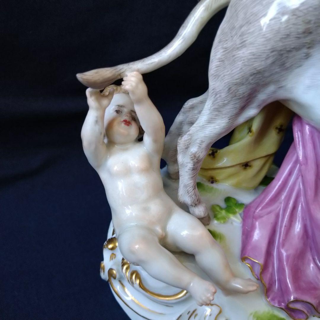 ✤1924年以前マイセン（Meissen）『ロバに乗るシレナス』